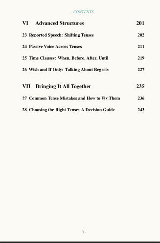 Best Book of English Tenses