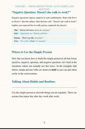 Best Book of English Tenses