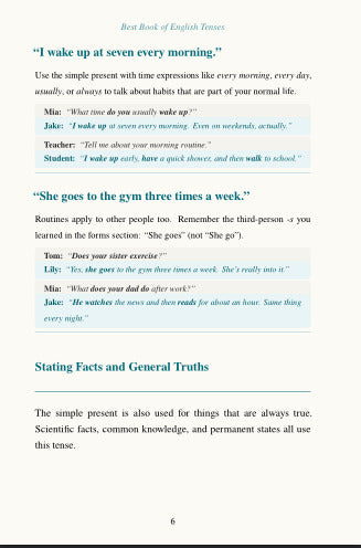 Best Book of English Tenses