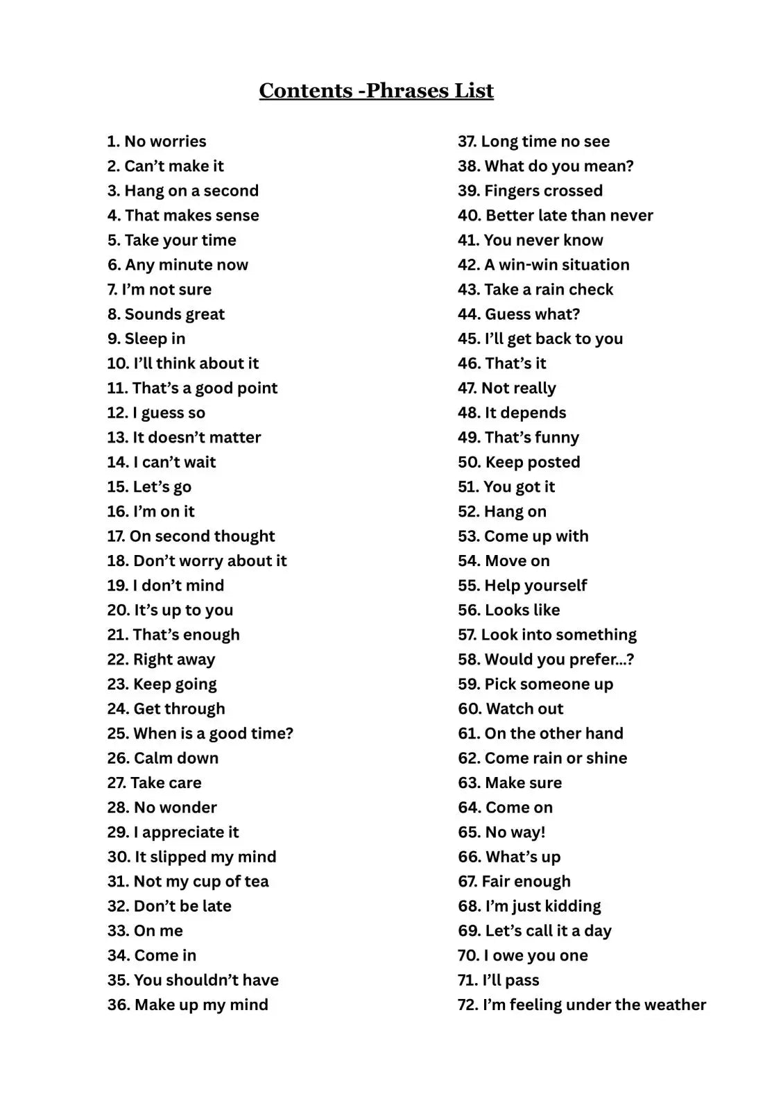 English Phrases for Instant Fluency